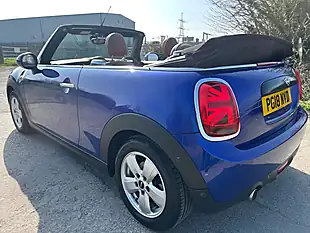 Used 2018 MINI Convertible Cooper Blue - Interior and Exterior details 15