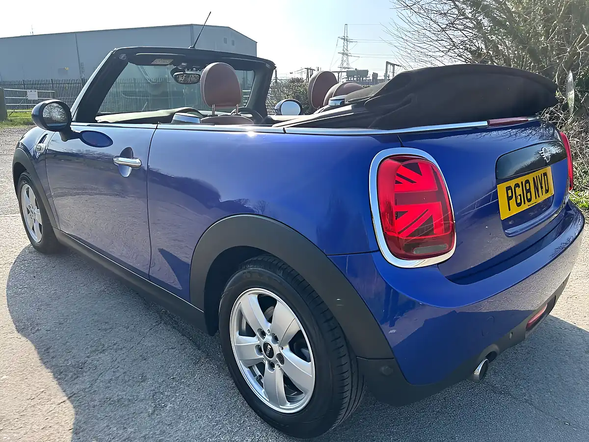 Used 2018 MINI Convertible Cooper Blue - Interior and Exterior details 15