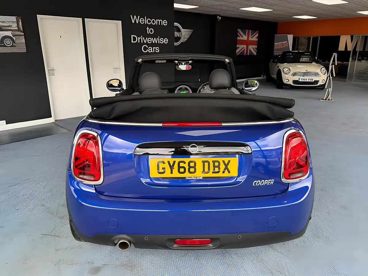 Used 2018 MINI Convertible Cooper Blue - Interior and Exterior details 11