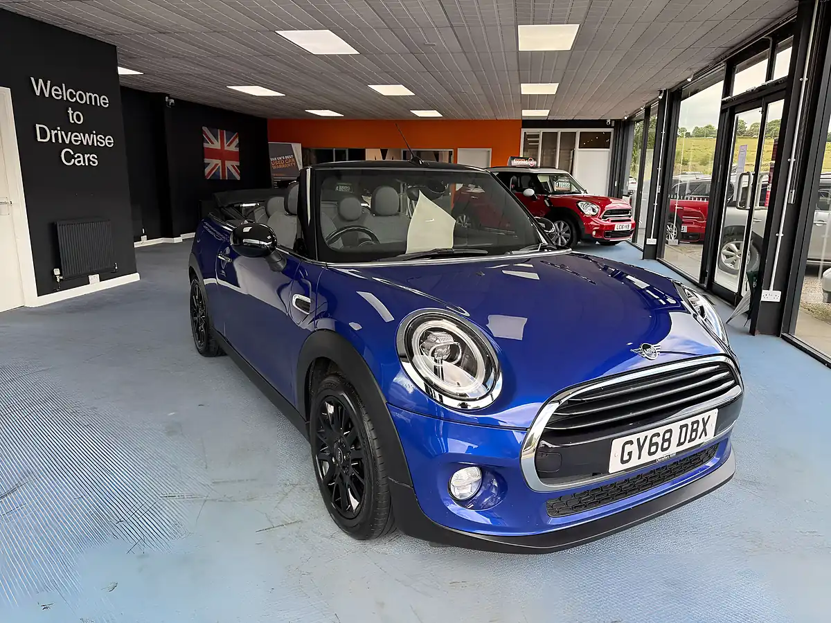 Used 2018 MINI Convertible Cooper Blue - Interior and Exterior details 5