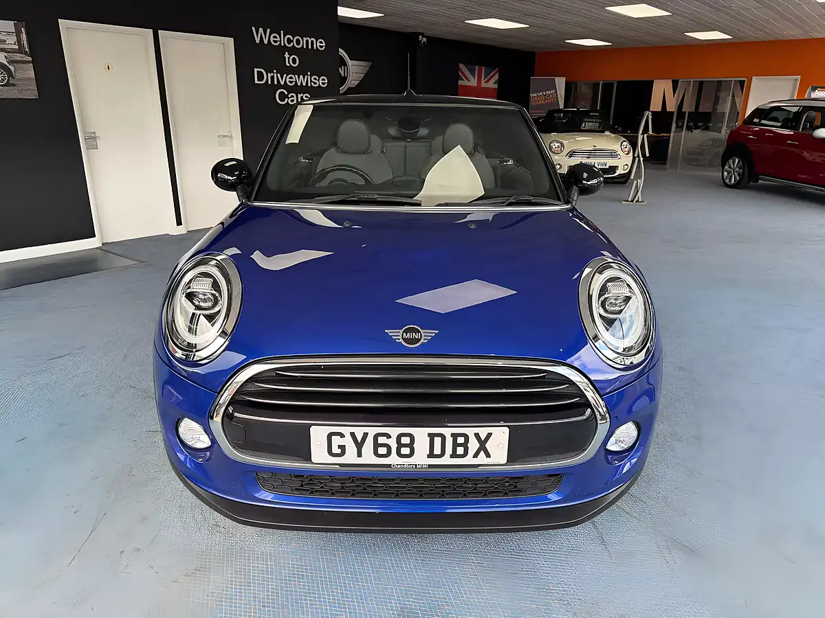 Used 2018 MINI Convertible Cooper Blue - Interior and Exterior details 6