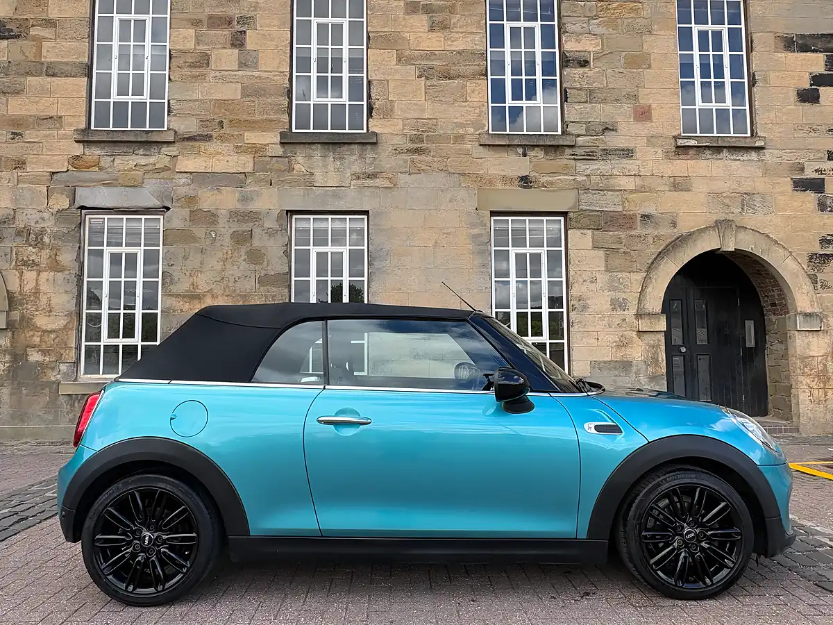 Used 2018 MINI Convertible Cooper Blue - Interior and Exterior details 11