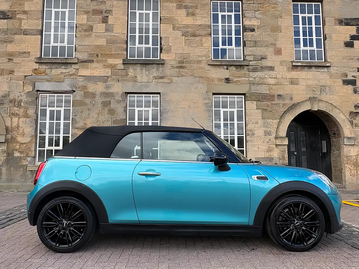 Used 2018 MINI Convertible Cooper Blue - Interior and Exterior details 12