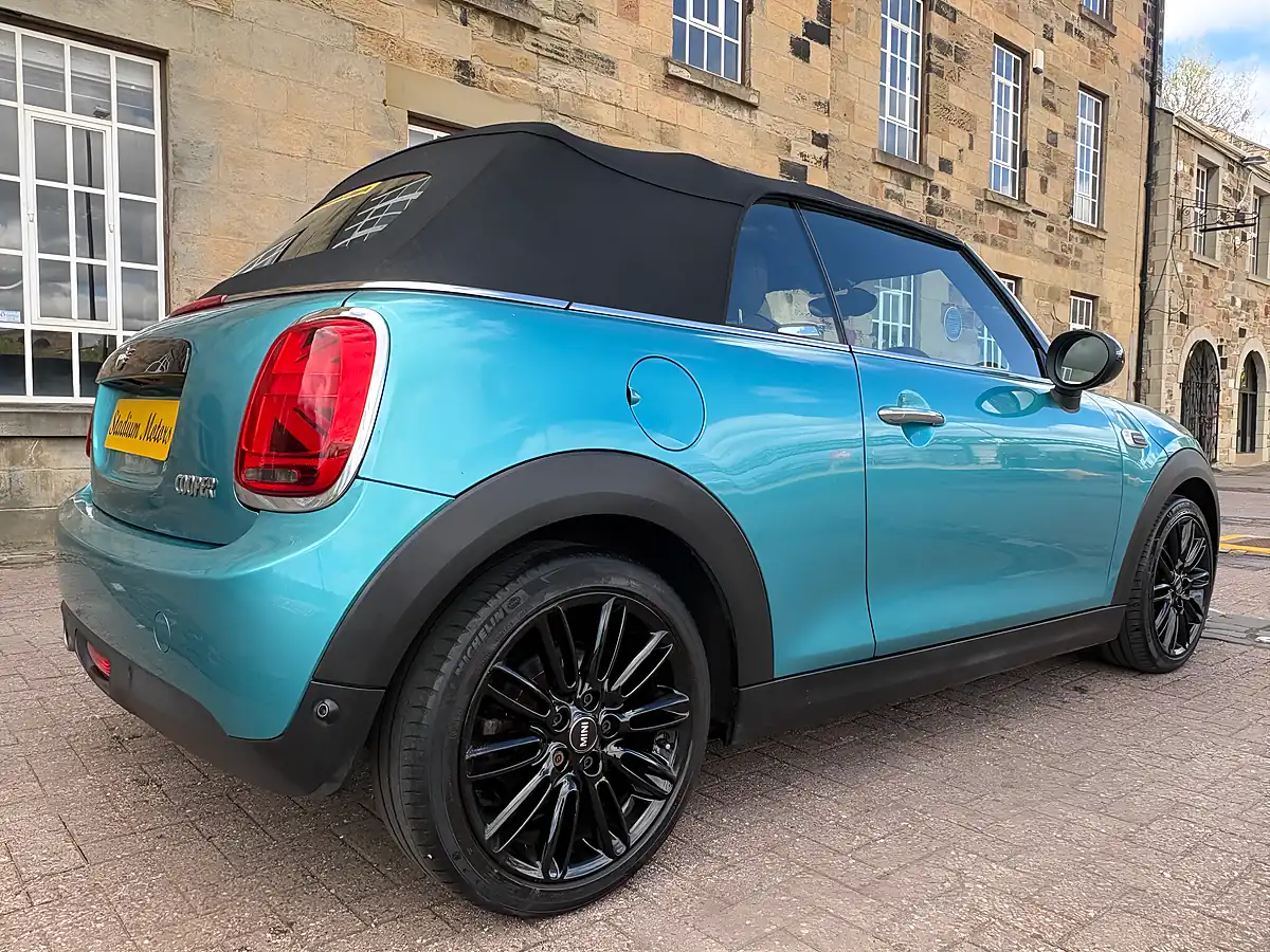 Used 2018 MINI Convertible Cooper Blue - Interior and Exterior details 16