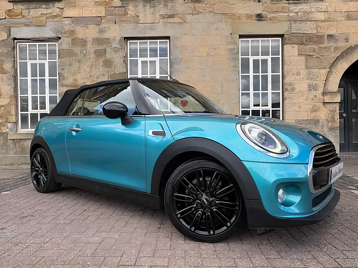 Used 2018 MINI Convertible Cooper Blue - Interior and Exterior details 3