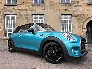 Used 2018 MINI Convertible Cooper Blue - Interior and Exterior details 4
