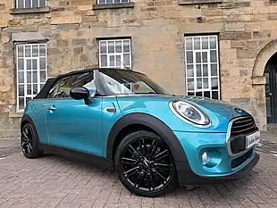 Used 2018 MINI Convertible Cooper Blue - Interior and Exterior details 5