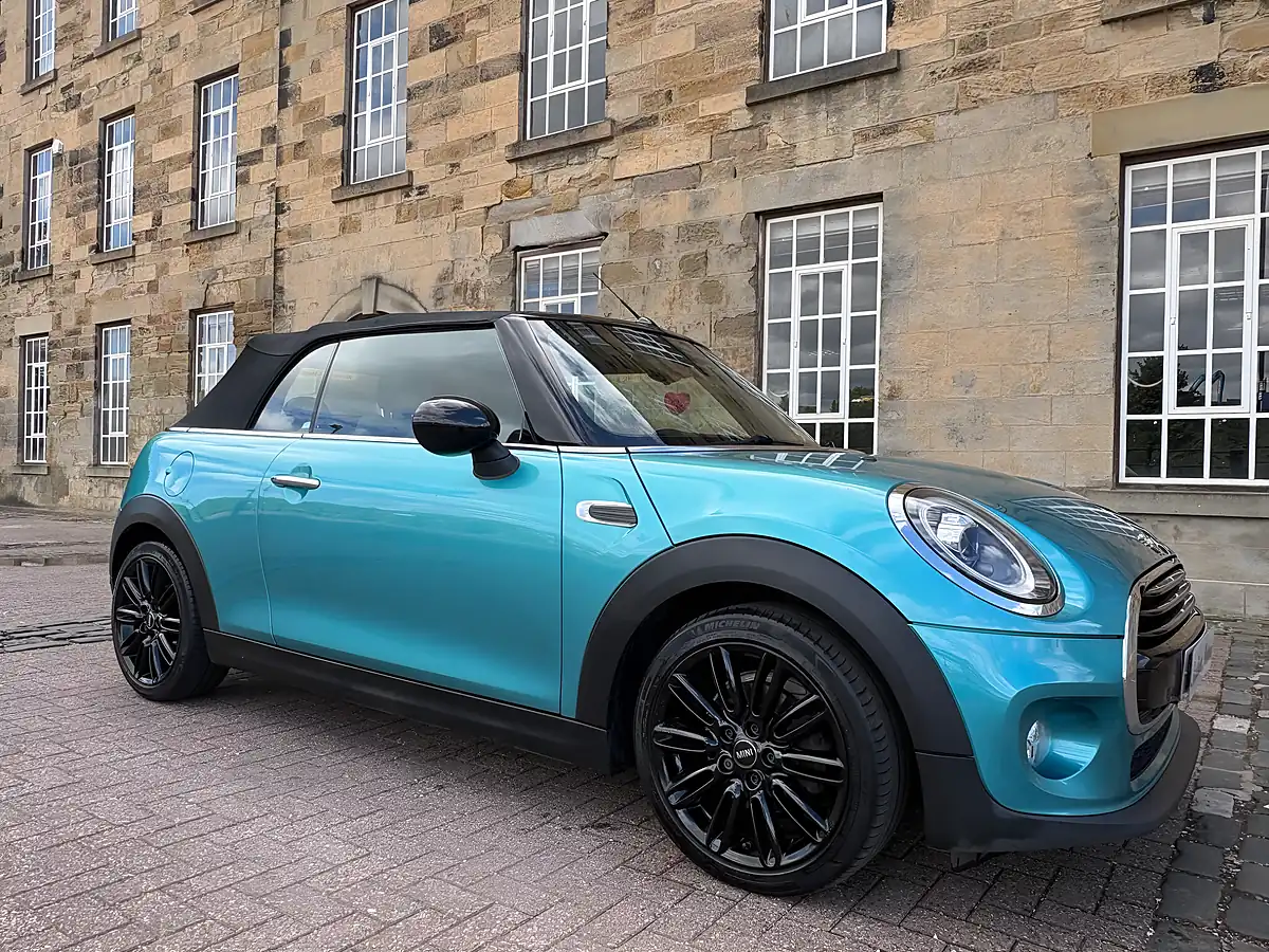 Used 2018 MINI Convertible Cooper Blue - Interior and Exterior details 9