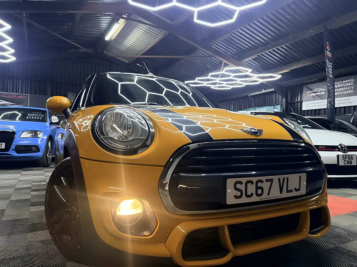 Used 2018 MINI Convertible Cooper Orange - Front View