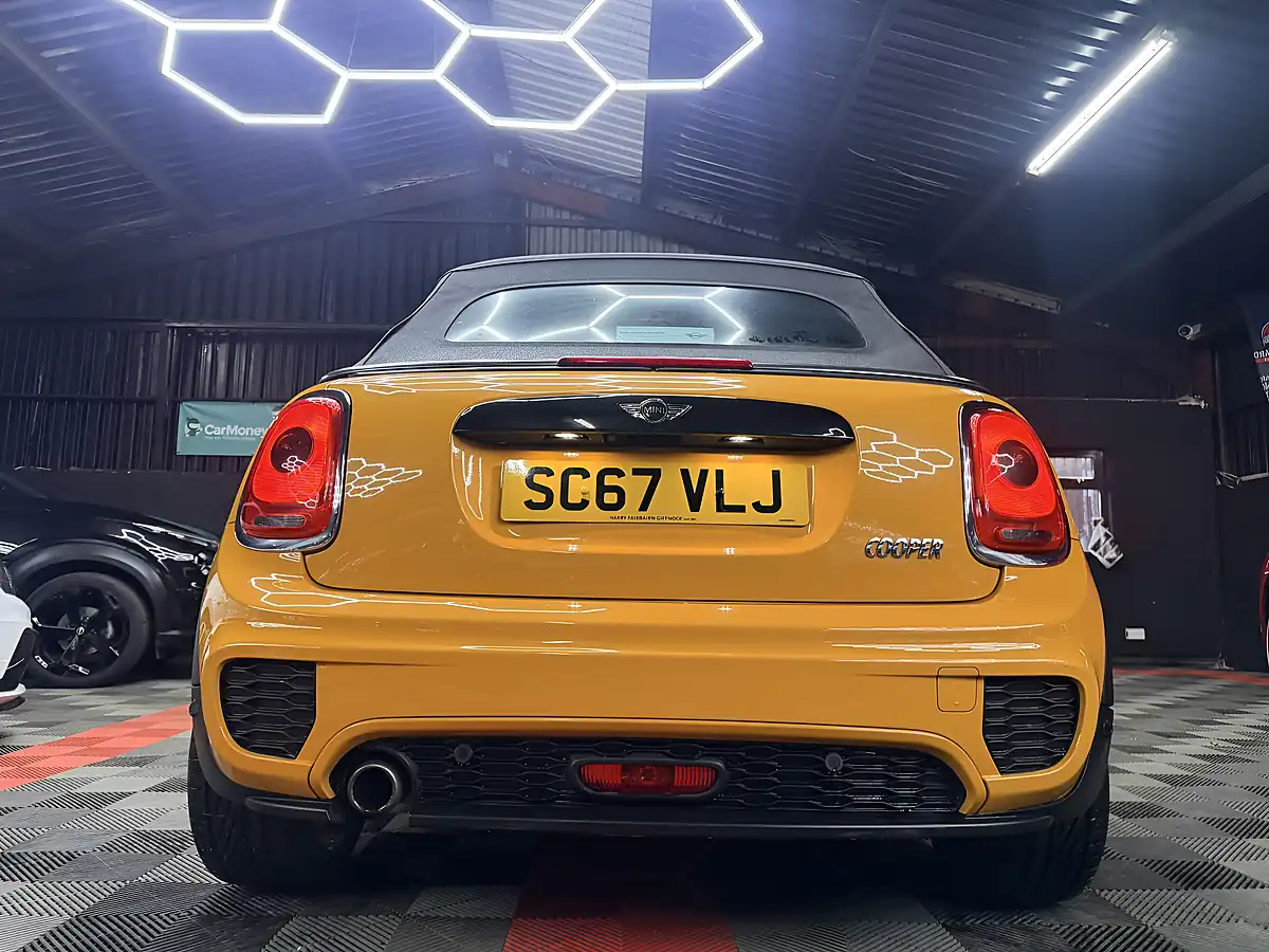 Used 2018 MINI Convertible Cooper Orange - Interior and Exterior details 12