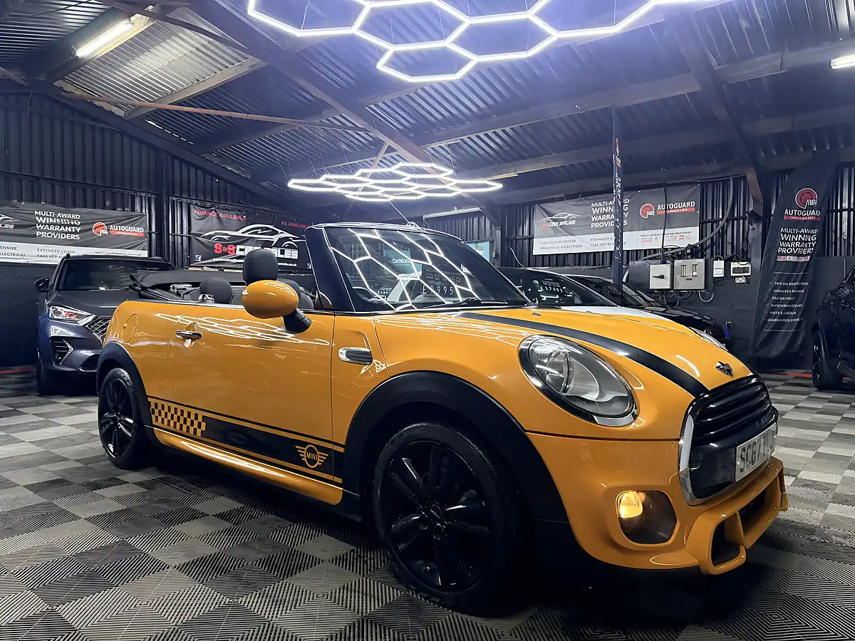 Used 2018 MINI Convertible Cooper Orange - Interior and Exterior details 15