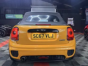 Used 2018 MINI Convertible Cooper Orange - Interior and Exterior details 9