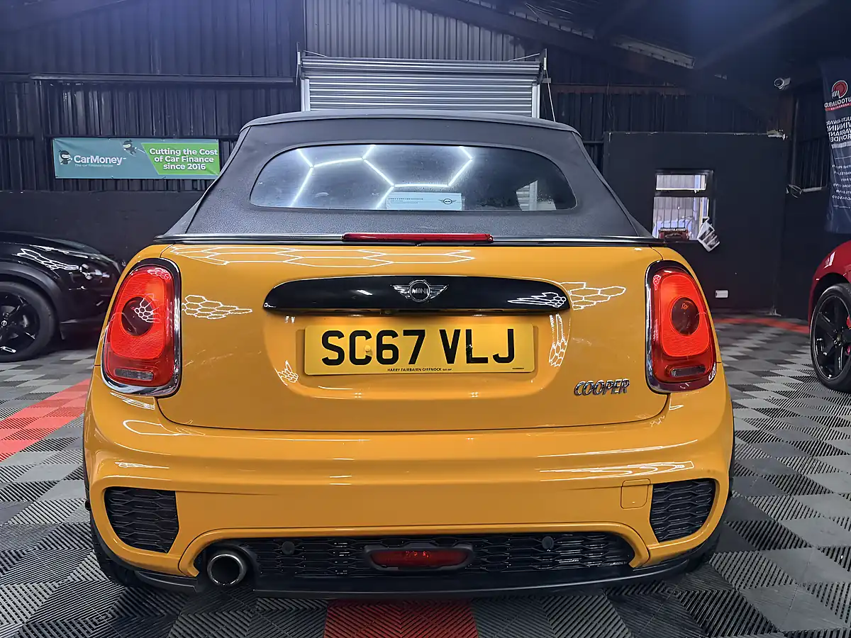 Used 2018 MINI Convertible Cooper Orange - Interior and Exterior details 9
