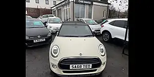 Used 2018 MINI Convertible Cooper Pearl White - Interior and Exterior details 3