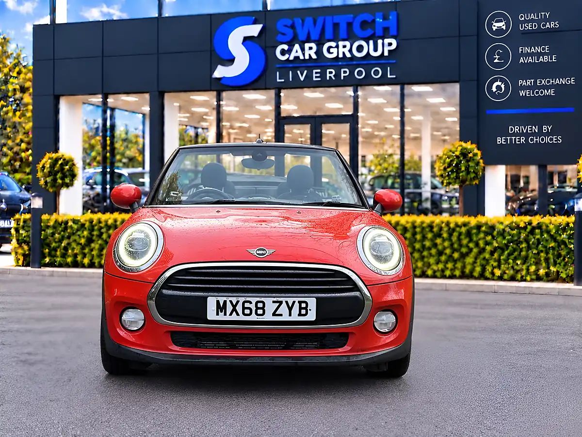 Used 2018 MINI Convertible Cooper Solaris Orange - Interior and Exterior details 11