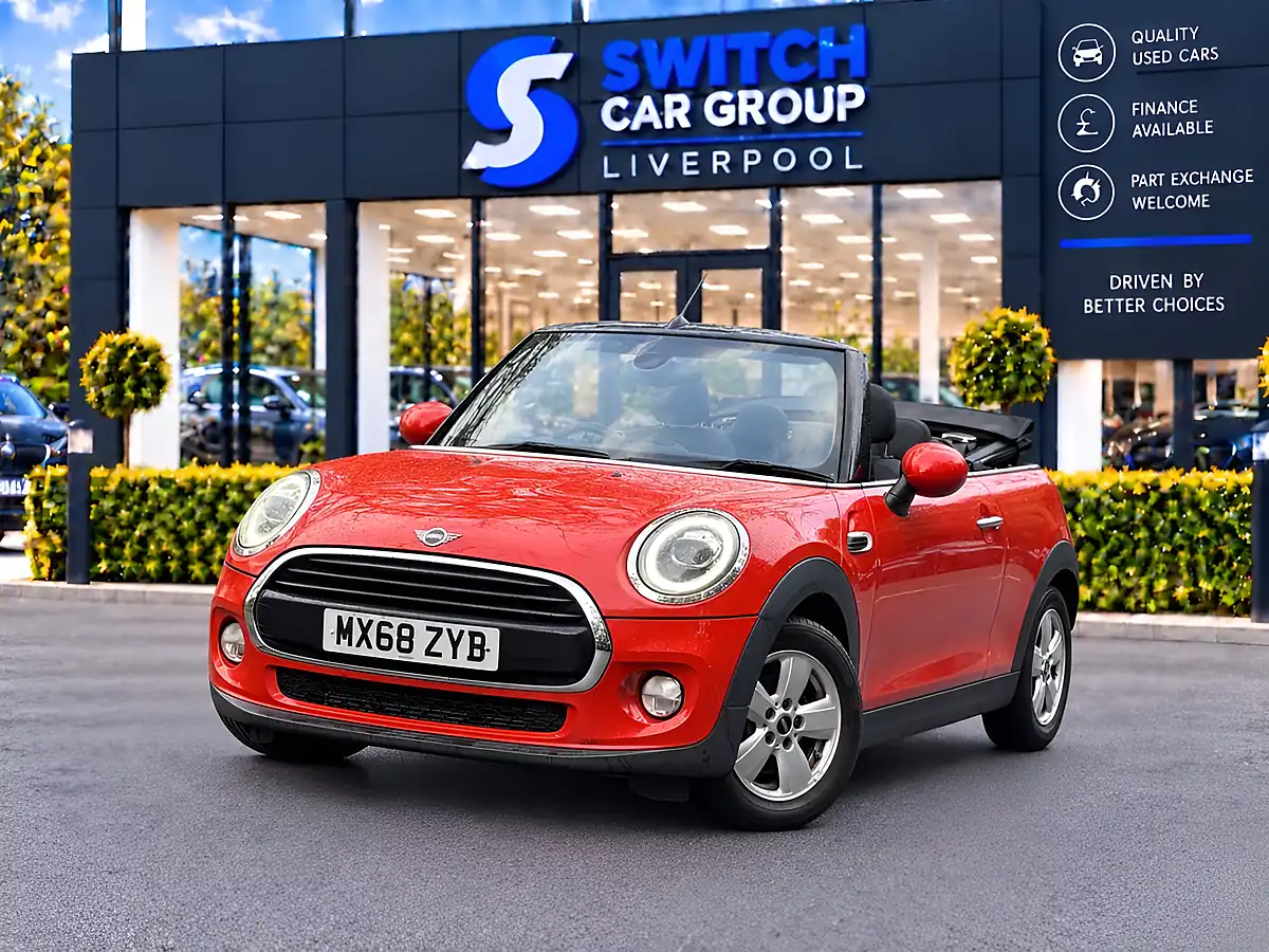 Used 2018 MINI Convertible Cooper Solaris Orange - Interior and Exterior details 3