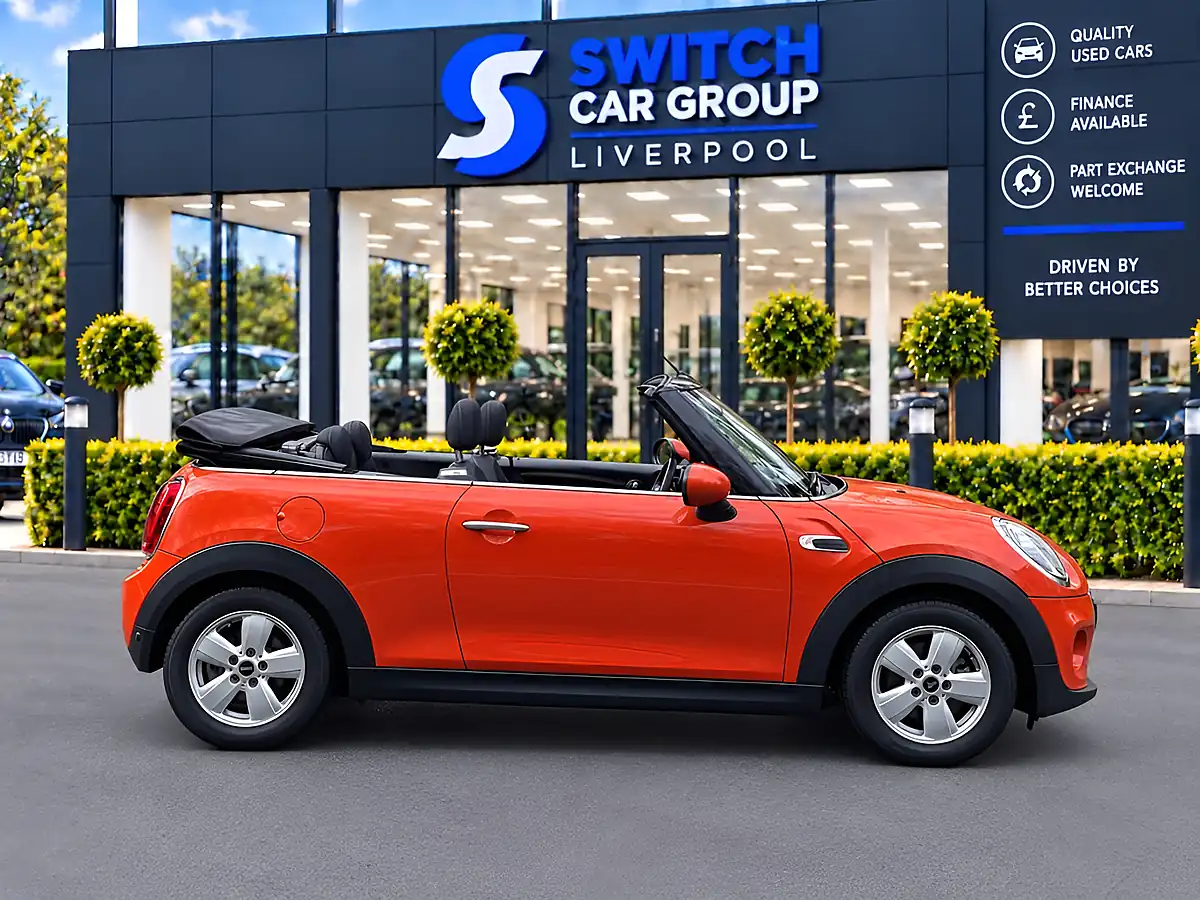 Used 2018 MINI Convertible Cooper Solaris Orange - Interior and Exterior details 5