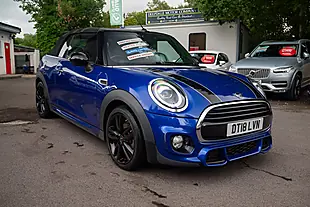 Used 2018 MINI Convertible Cooper Starlight Blue - Interior and Exterior details 10