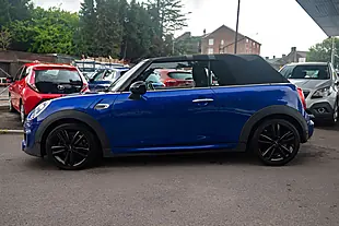 Used 2018 MINI Convertible Cooper Starlight Blue - Interior and Exterior details 5