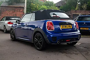 Used 2018 MINI Convertible Cooper Starlight Blue - Interior and Exterior details 6
