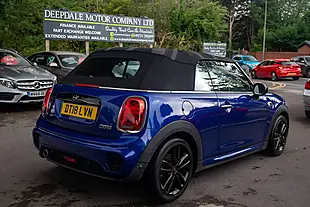 Used 2018 MINI Convertible Cooper Starlight Blue - Interior and Exterior details 8