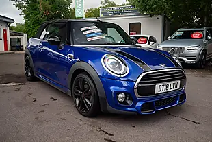 Used 2018 MINI Convertible Cooper Starlight Blue Metallic - Interior and Exterior details 10
