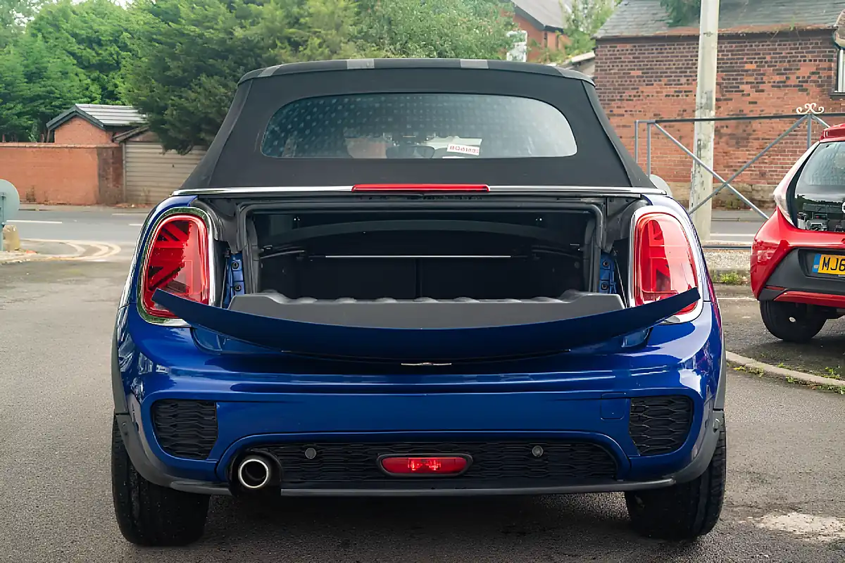 Used 2018 MINI Convertible Cooper Starlight Blue Metallic - Interior and Exterior details 14