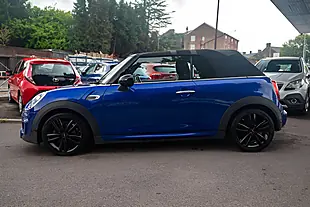 Used 2018 MINI Convertible Cooper Starlight Blue Metallic - Interior and Exterior details 5