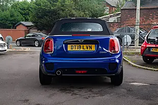 Used 2018 MINI Convertible Cooper Starlight Blue Metallic - Interior and Exterior details 7