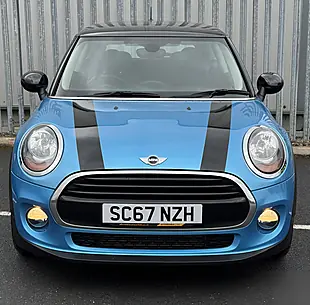 Used 2018 MINI Cooper Blue - Interior and Exterior details 3