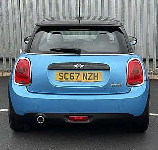 Used 2018 MINI Cooper Blue - Interior and Exterior details 6