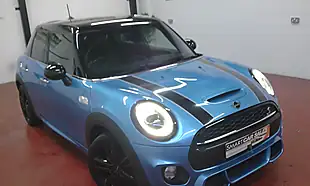 Used 2018 MINI Cooper S John Cooper Works Electric Blue - Interior and Exterior details 12