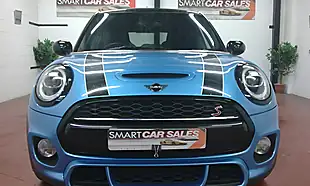 Used 2018 MINI Cooper S John Cooper Works Electric Blue - Interior and Exterior details 4