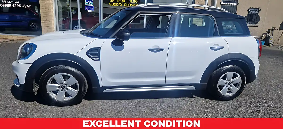 Used 2018 MINI Countryman Cooper White - Interior and Exterior details 2