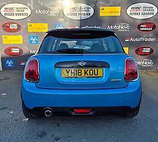 Used 2018 MINI Hatch Cooper Blue - Interior and Exterior details 8