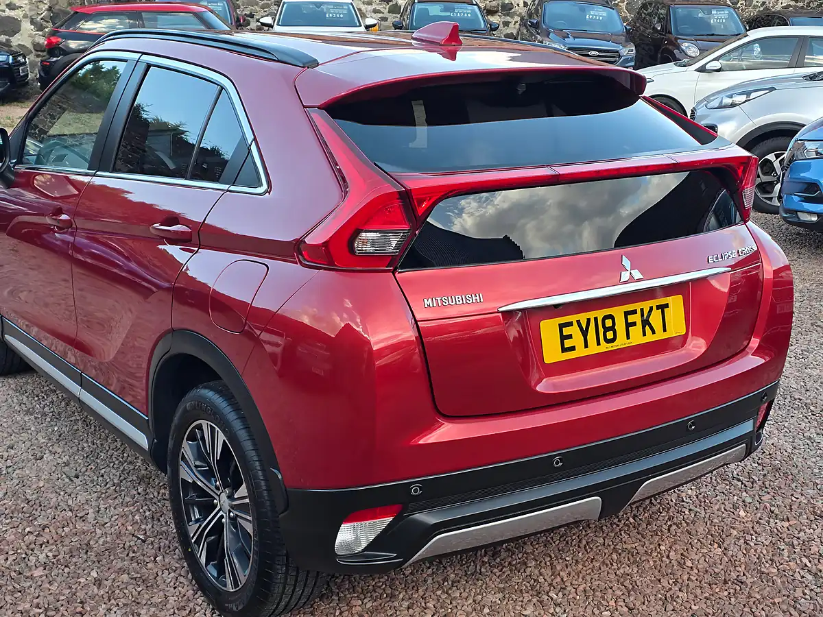 Used 2018 Mitsubishi Eclipse Cross 3 Red Diamond Metallic - Interior and Exterior details 16