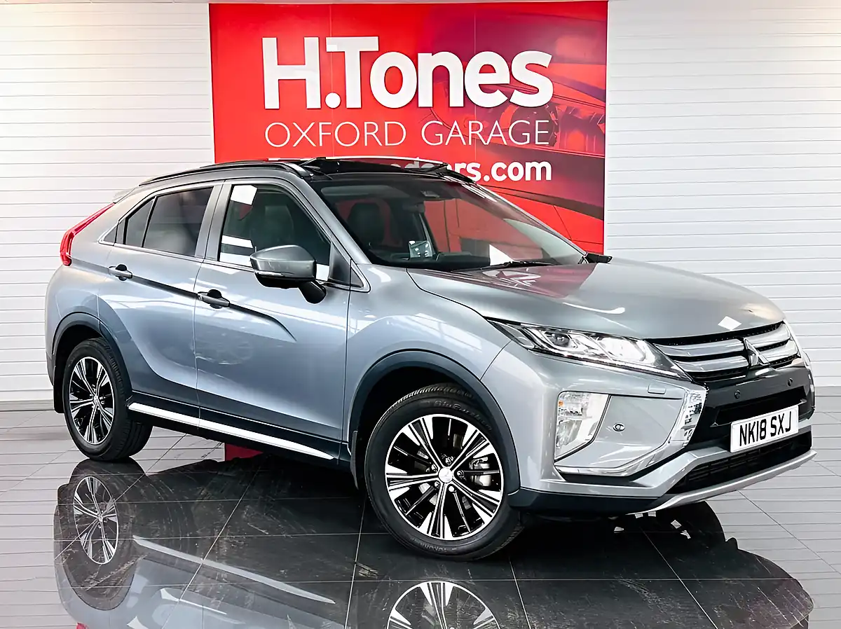Used 2018 Mitsubishi Eclipse Cross T 4 Atlantic Grey - Front View