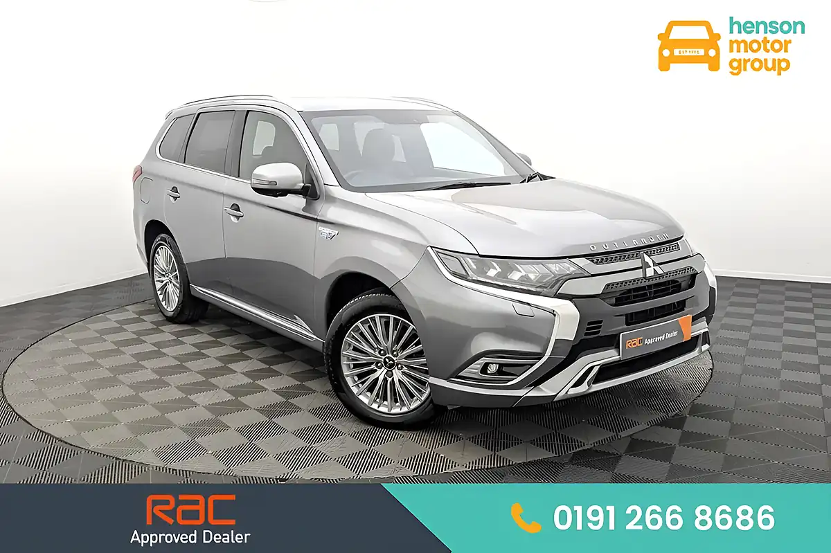 Used 2018 Mitsubishi Outlander 4h Grey - Front View