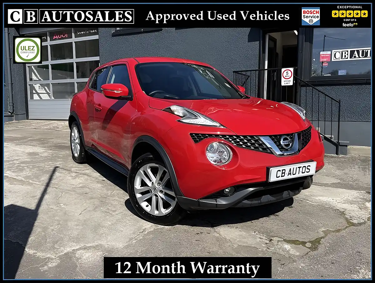 Used 2018 Nissan Juke Acenta Red - Front View