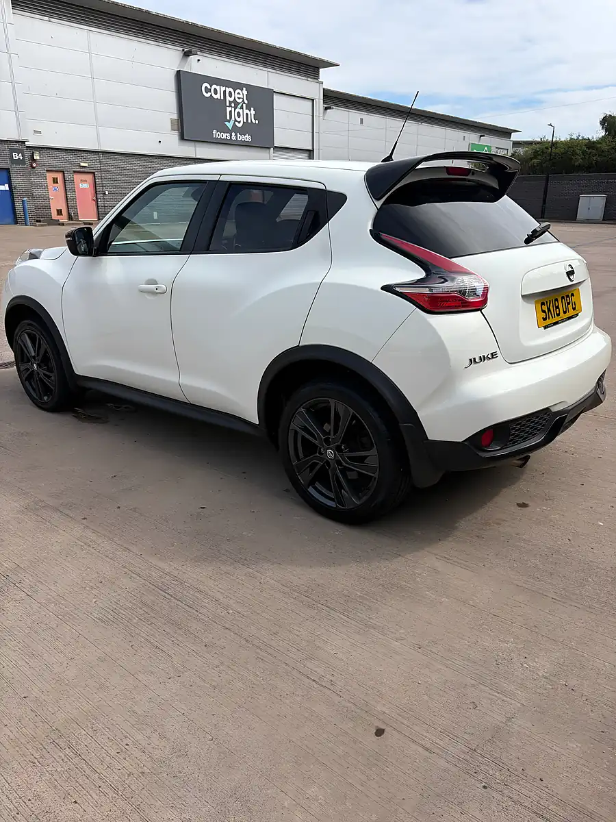 Used 2018 Nissan Juke N-Connecta Style White - Interior and Exterior details 3