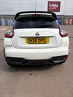 Used 2018 Nissan Juke N-Connecta Style White - Interior and Exterior details 4