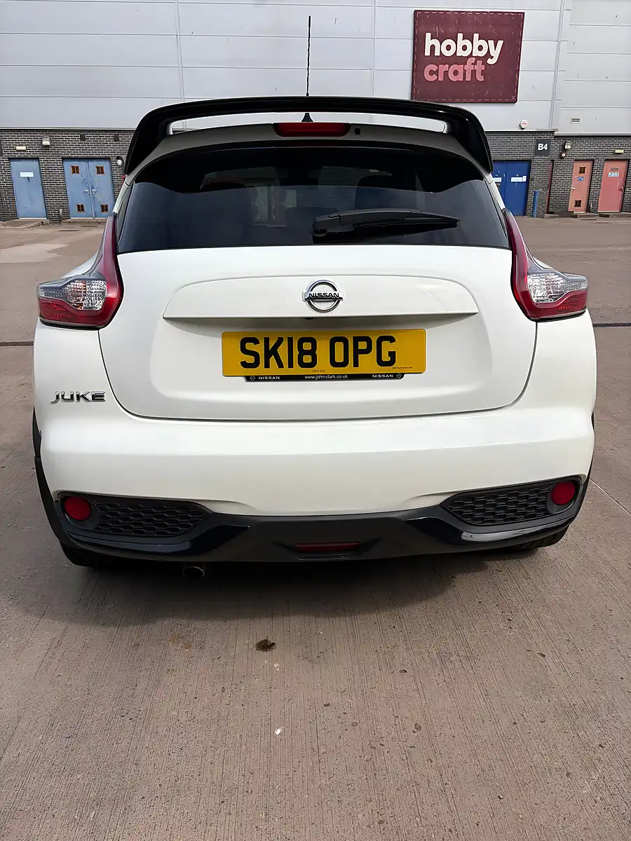 Used 2018 Nissan Juke N-Connecta Style White - Interior and Exterior details 4