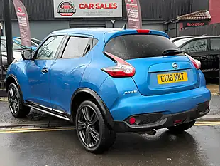 Used 2018 Nissan Juke Tekna Blue - Interior and Exterior details 2
