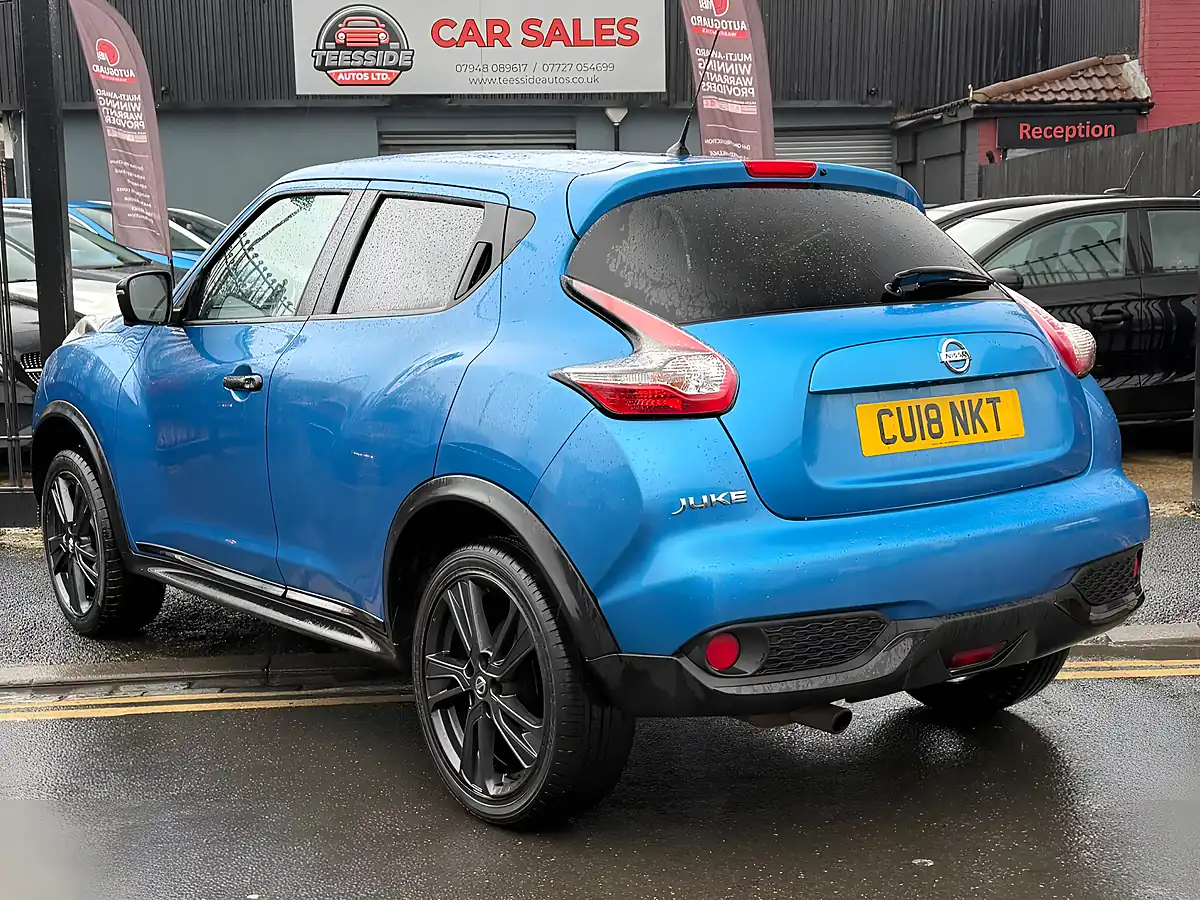 Used 2018 Nissan Juke Tekna Blue - Interior and Exterior details 2