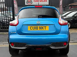 Used 2018 Nissan Juke Tekna Blue - Interior and Exterior details 8
