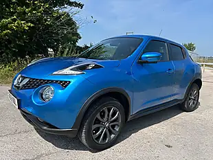 Used 2018 Nissan Juke Tekna Blue - Interior and Exterior details 8