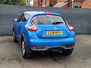 Used 2018 Nissan Juke Tekna Blue - Interior and Exterior details 8