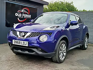 Used 2018 Nissan Juke Tekna Blue - Interior and Exterior details 11