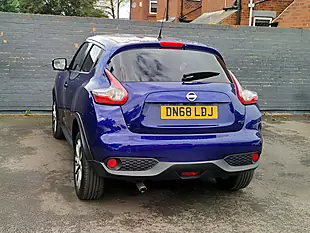 Used 2018 Nissan Juke Tekna Blue - Interior and Exterior details 8