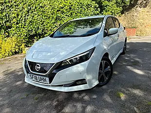 Used 2018 Nissan Leaf N-Connecta White - Interior and Exterior details 16